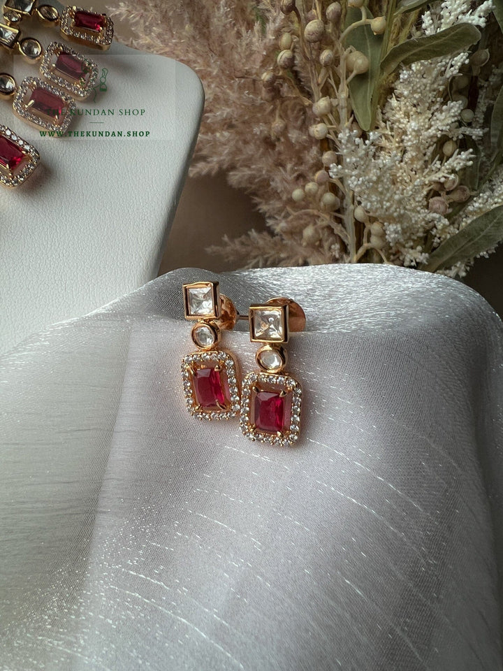 Rise in Ruby Necklace Sets THE KUNDAN SHOP 