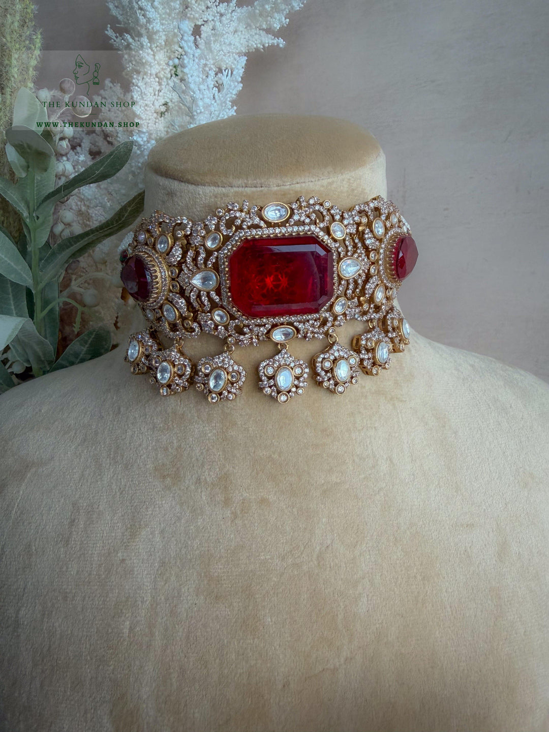 Ruby Myth 2.0 Necklace Sets THE KUNDAN SHOP 