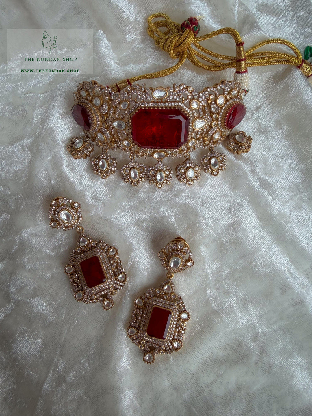 Ruby Myth 2.0 Necklace Sets THE KUNDAN SHOP 