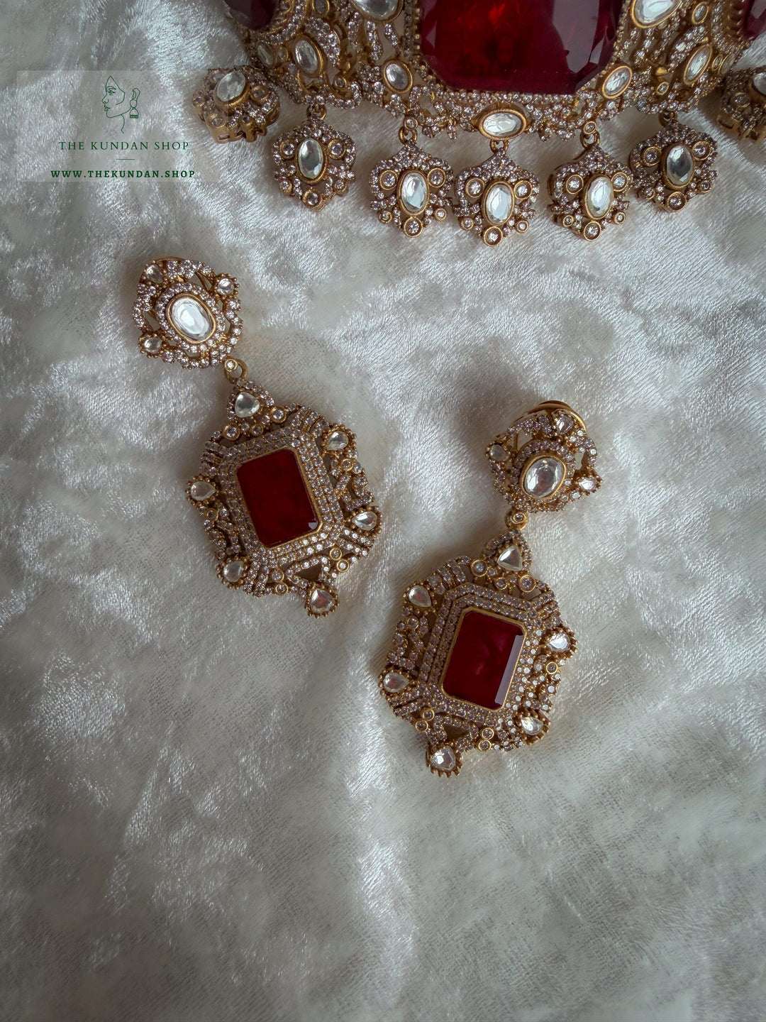 Ruby Myth 2.0 Necklace Sets THE KUNDAN SHOP 