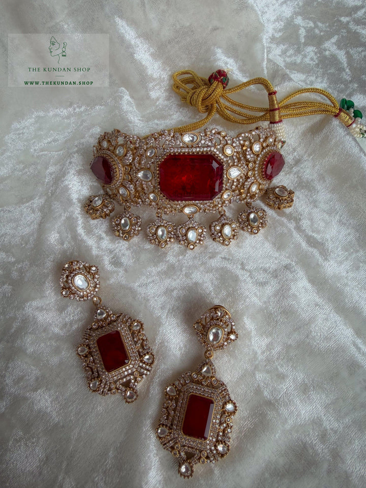 Ruby Myth 2.0 Necklace Sets THE KUNDAN SHOP 