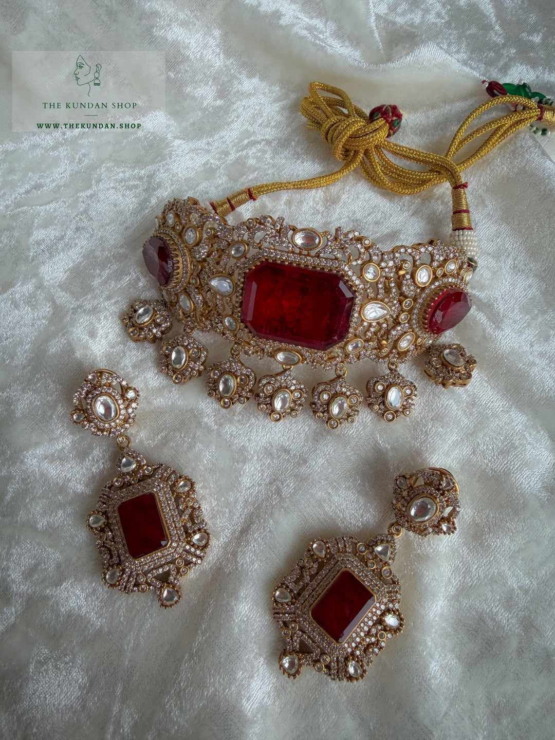 Ruby Myth 2.0 Necklace Sets THE KUNDAN SHOP 