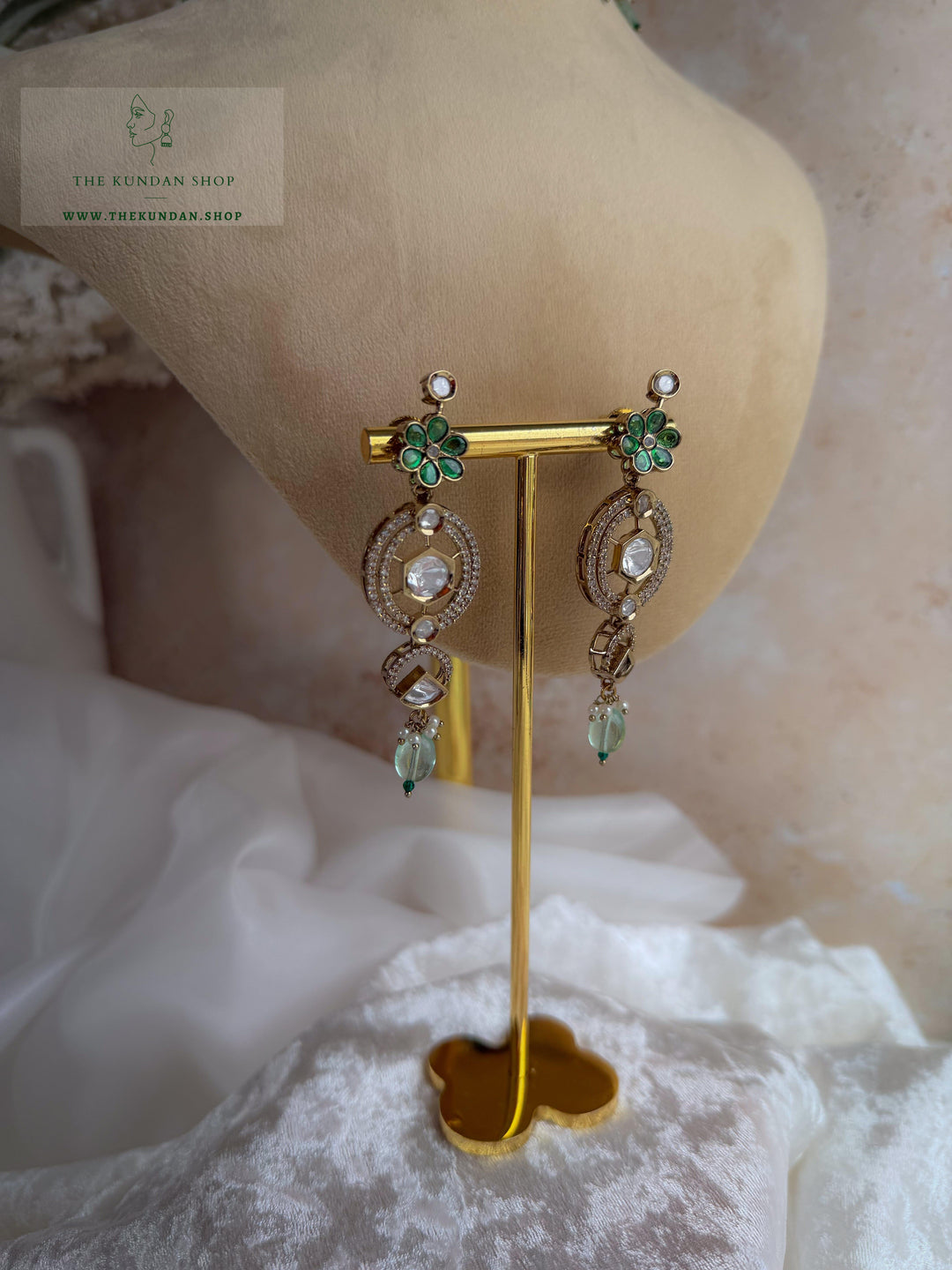 Halo Essence // Sage Necklace Sets THE KUNDAN SHOP 