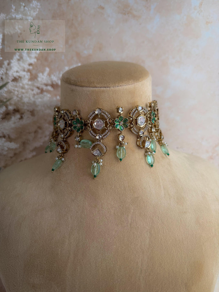 Halo Essence // Sage Necklace Sets THE KUNDAN SHOP 