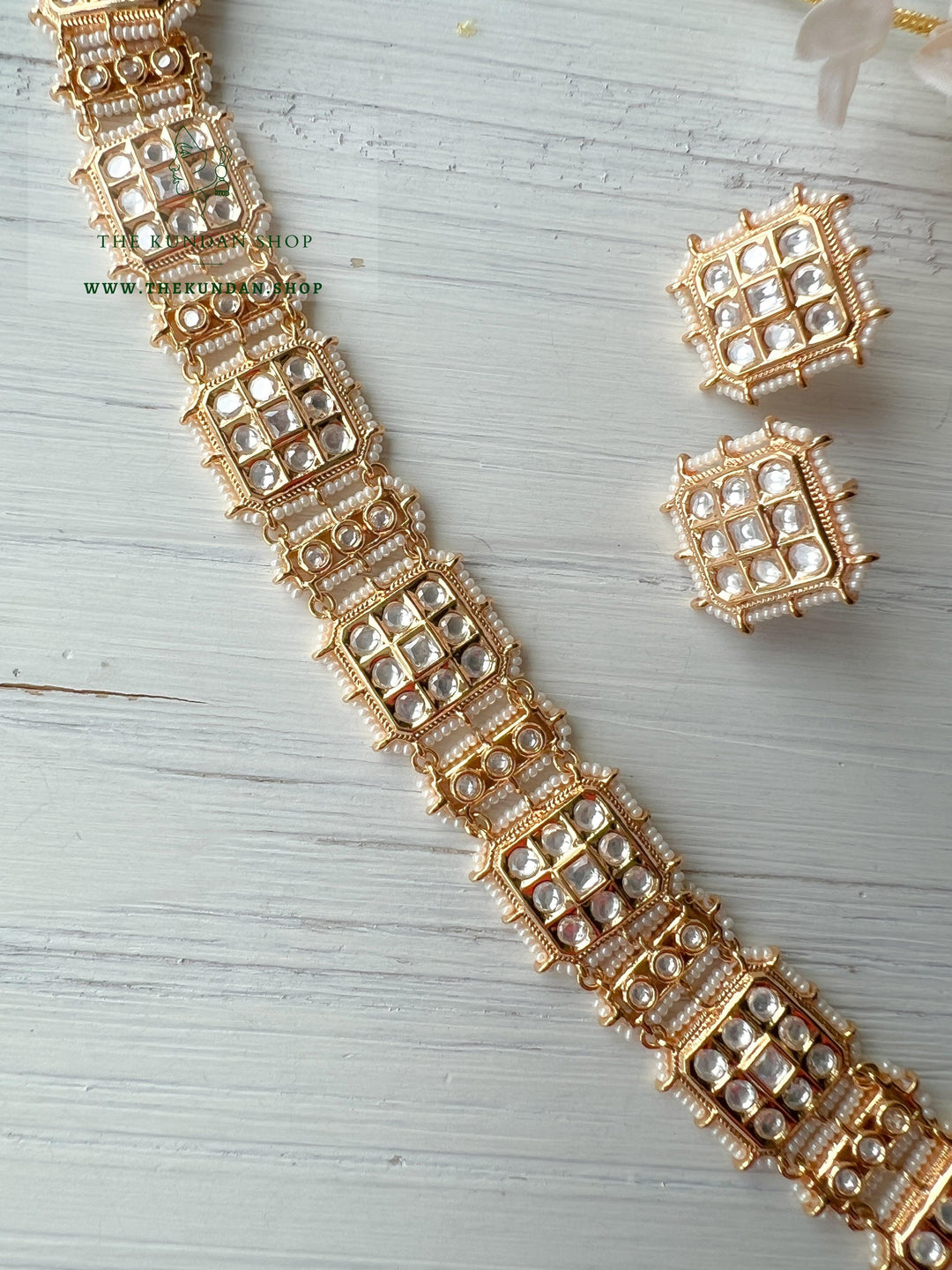 Through It All in Pearl Necklace Sets THE KUNDAN SHOP 