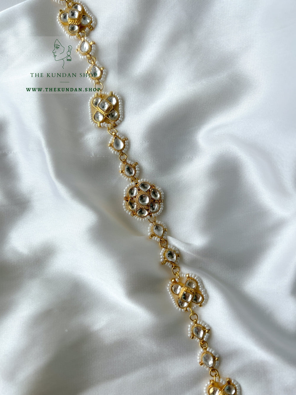 Lessons with Petals - Headband Mathapathi THE KUNDAN SHOP 