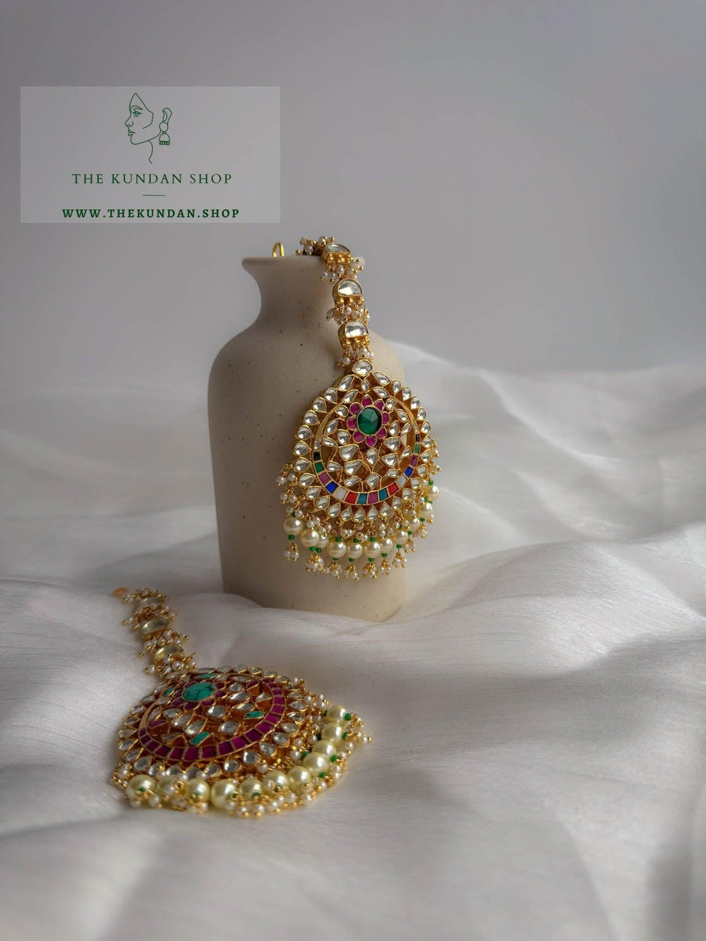 Musical Statement Tikka Maangtikka THE KUNDAN SHOP 