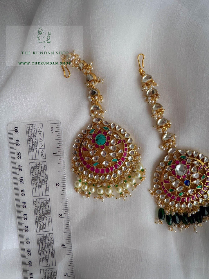 Musical Statement Tikka Maangtikka THE KUNDAN SHOP 