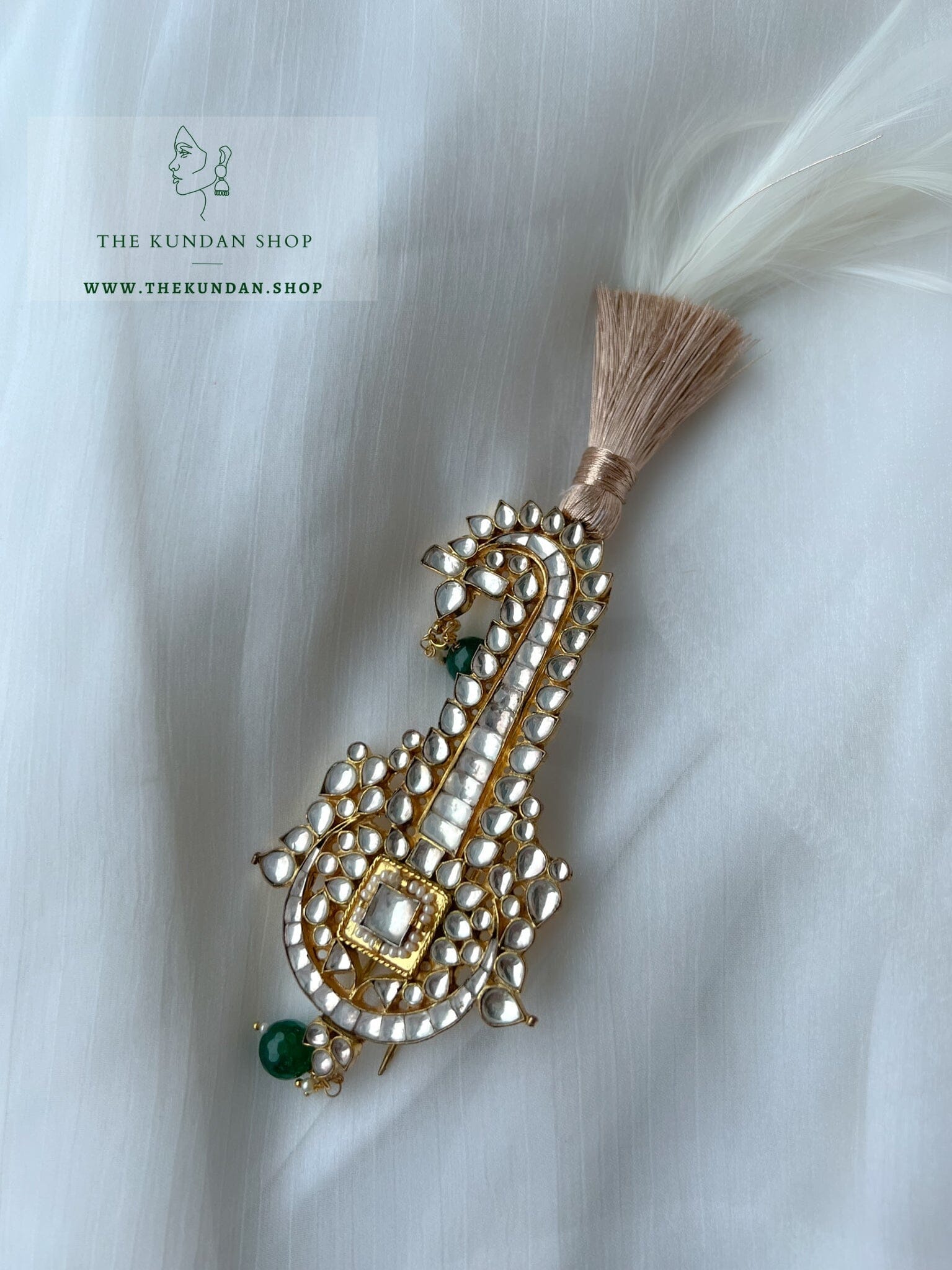 Statement Stone Kalgi Kalgi THE KUNDAN SHOP 