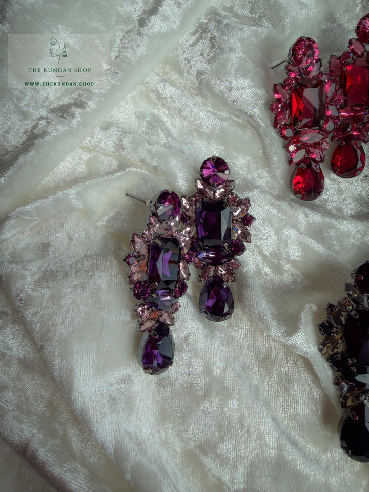 Luminous Twist Earrings THE KUNDAN SHOP 