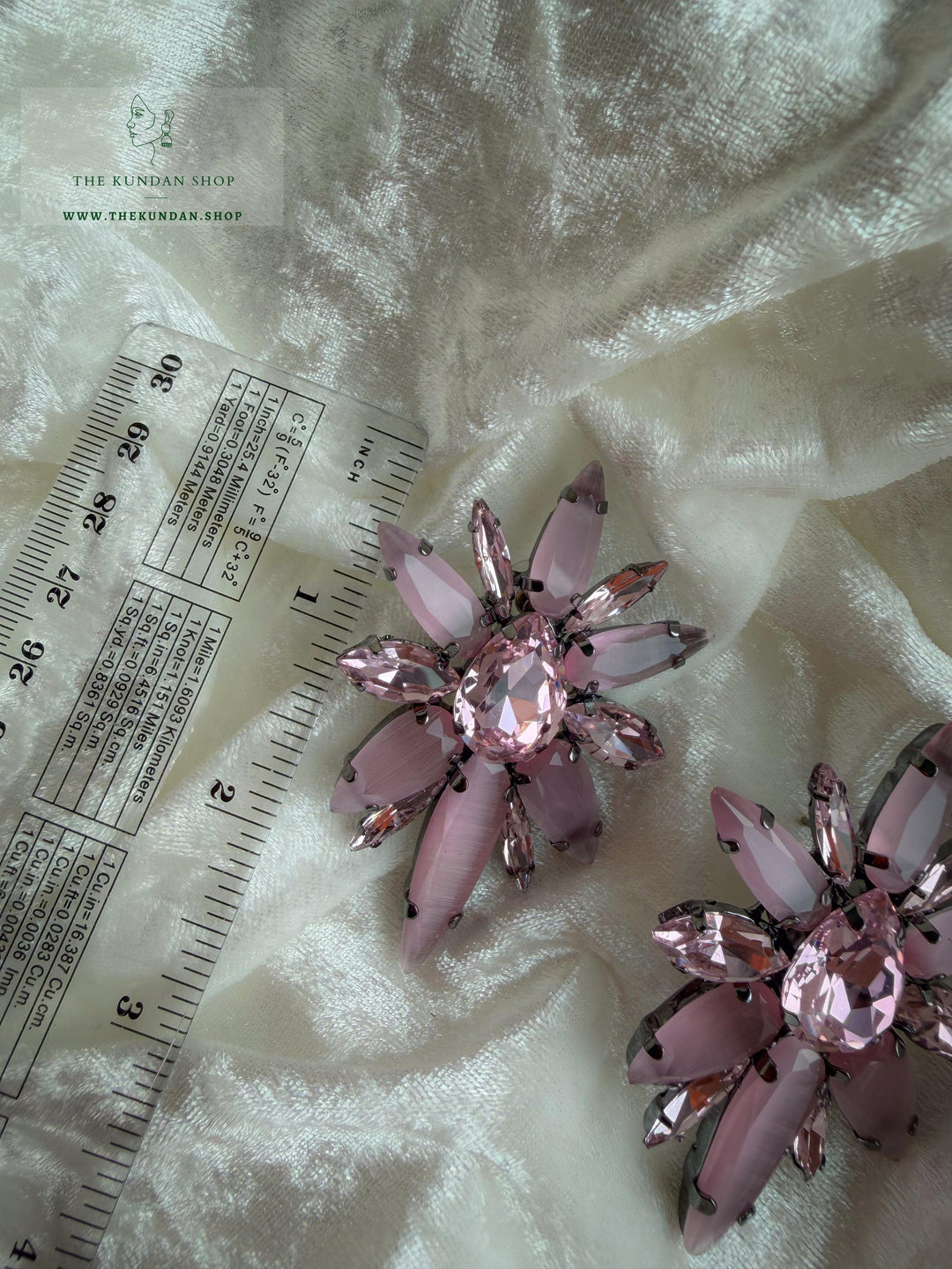 Prism Bloom Earrings THE KUNDAN SHOP 