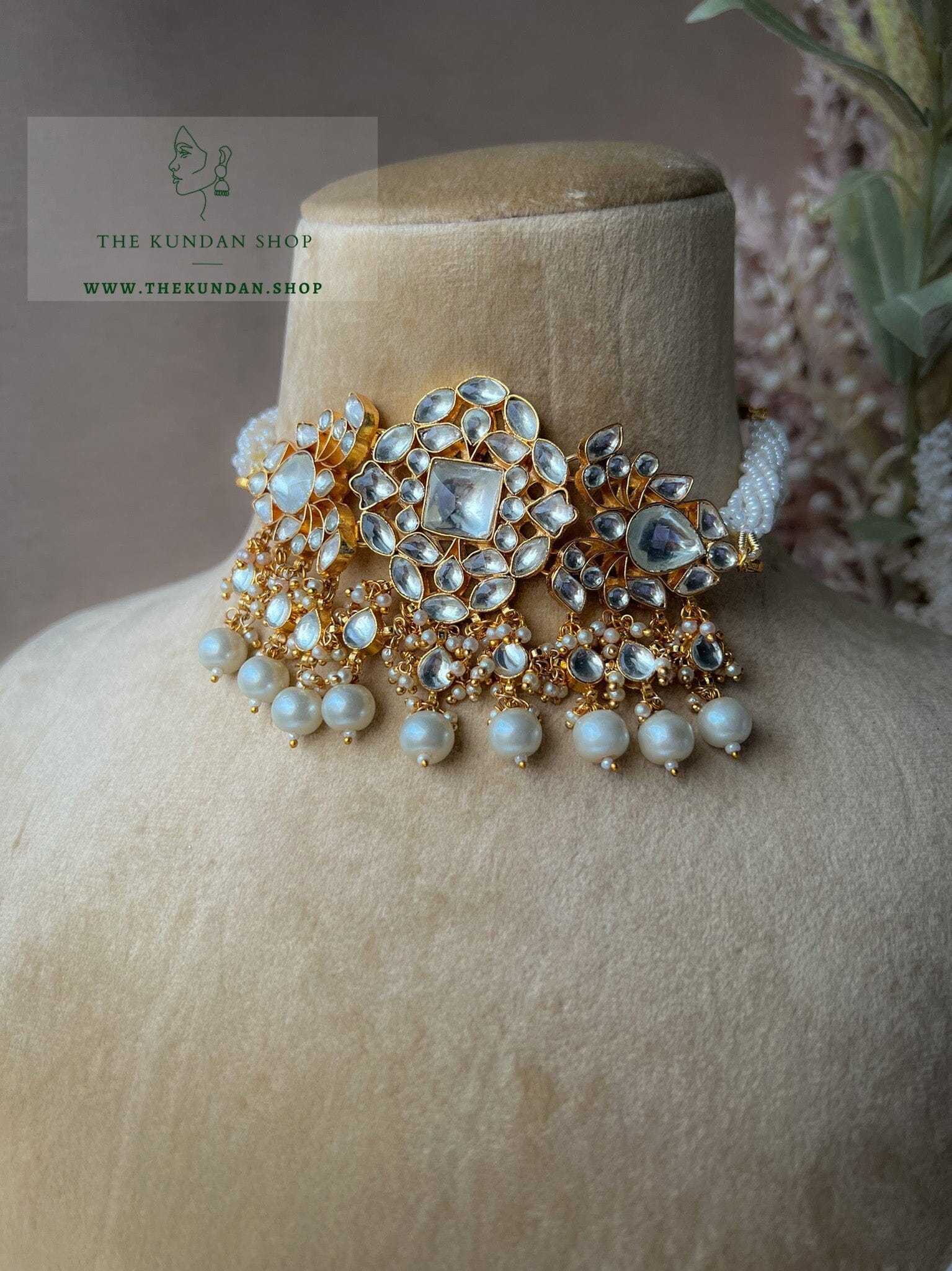 Impromptu in Pearl 2.0 Necklace Sets THE KUNDAN SHOP 