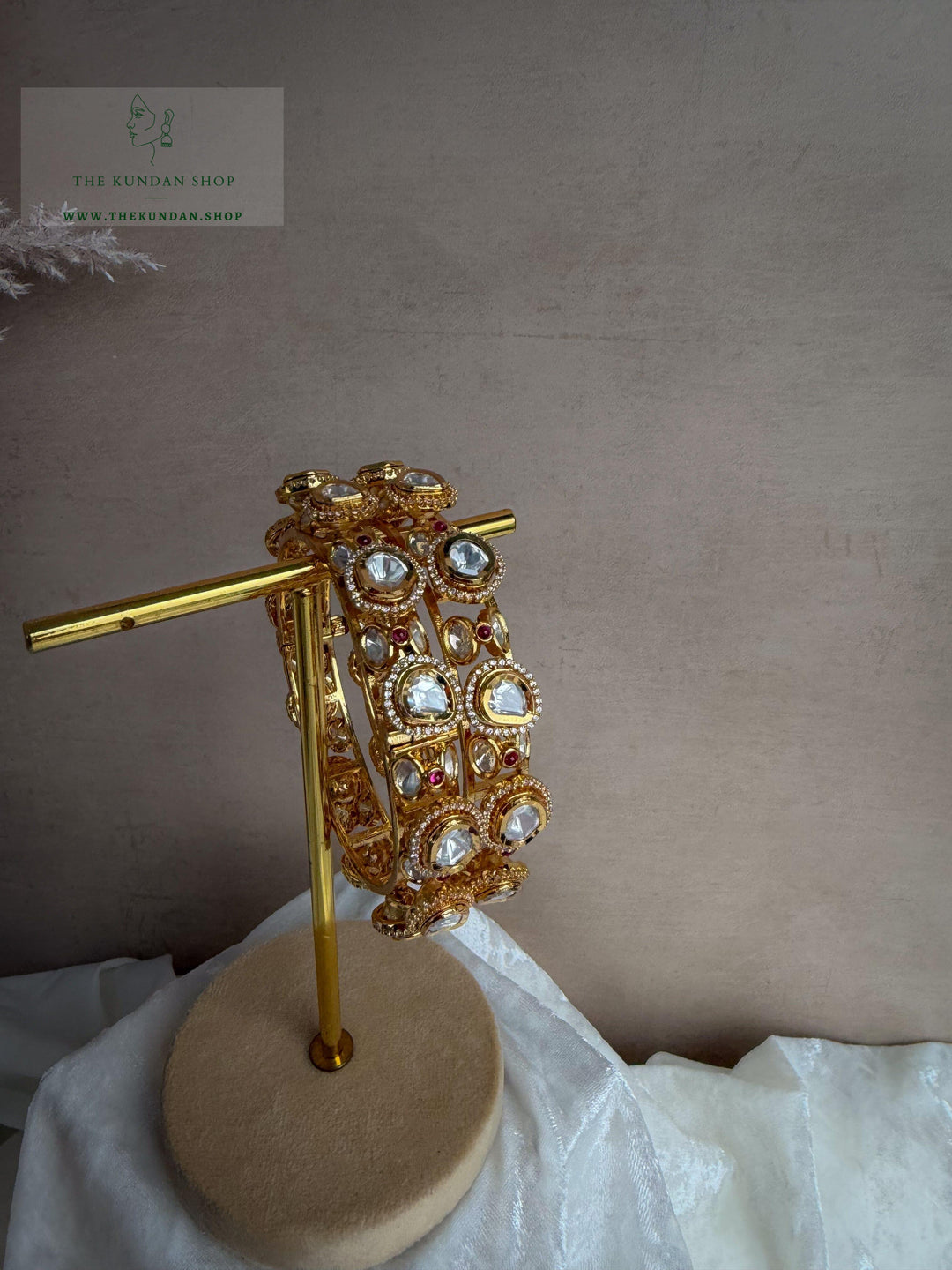Starlit Kangans in Moissanite Bangles THE KUNDAN SHOP 