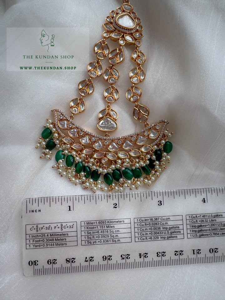 Emerald Shine // Kundan Passa Passa THE KUNDAN SHOP 