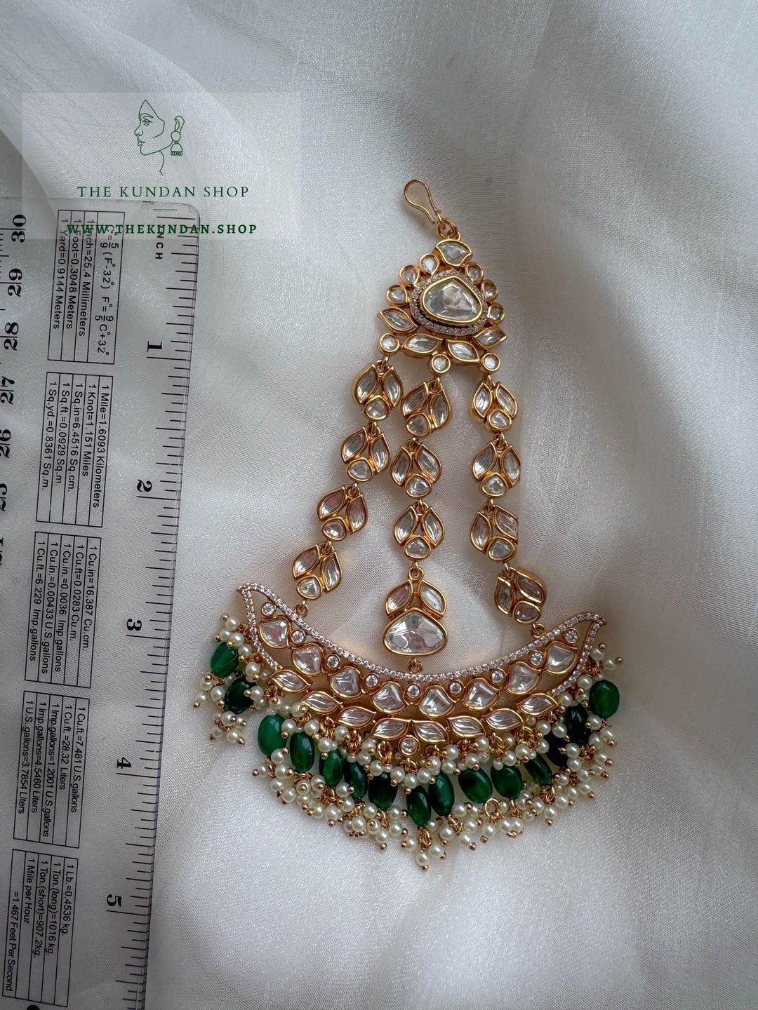 Emerald Shine // Kundan Passa Passa THE KUNDAN SHOP 