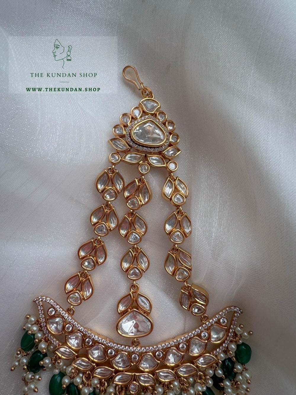 Emerald Shine // Kundan Passa Passa THE KUNDAN SHOP 