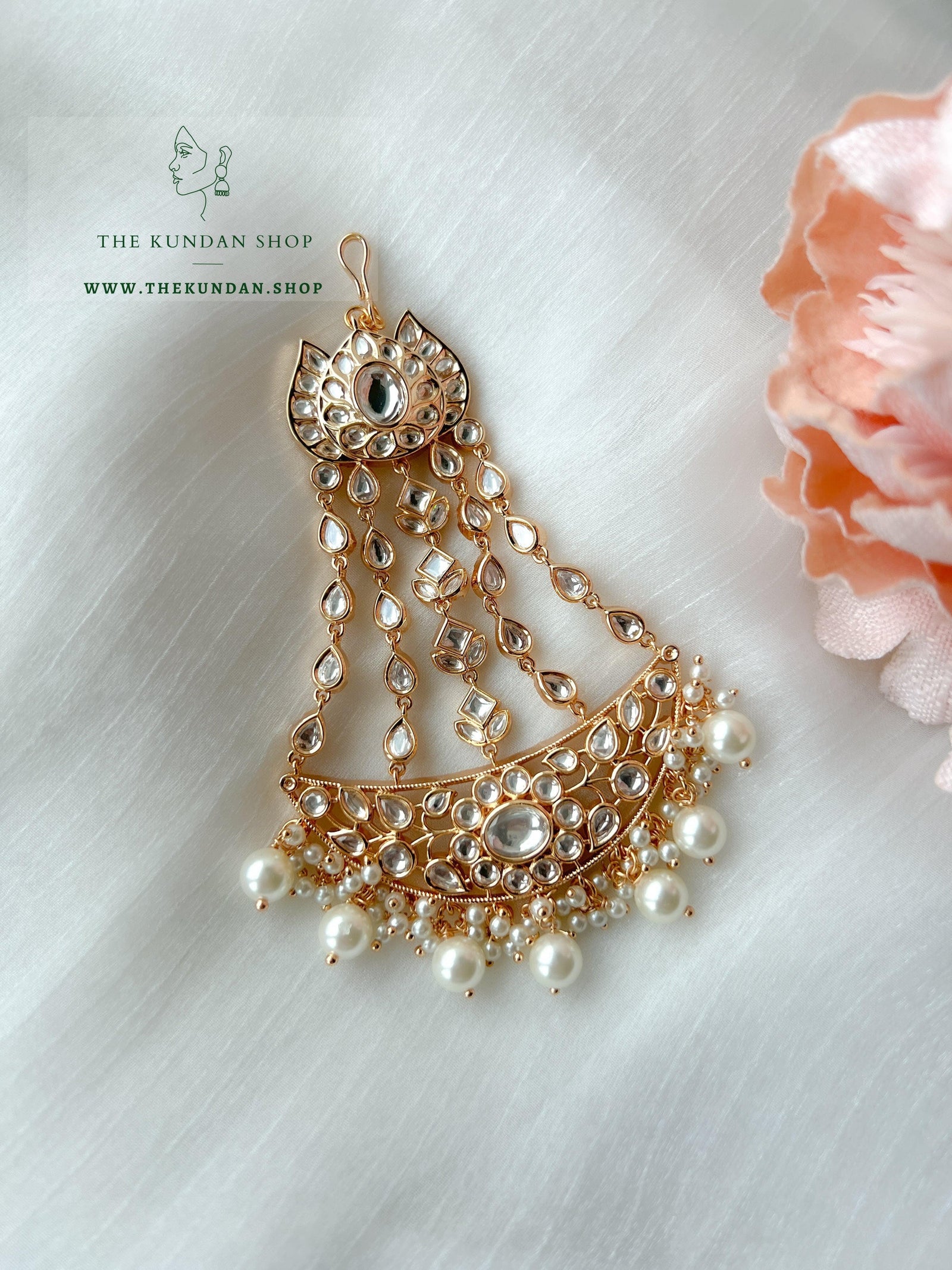 Breathless in Kundan Passa in Pearl Passa THE KUNDAN SHOP 