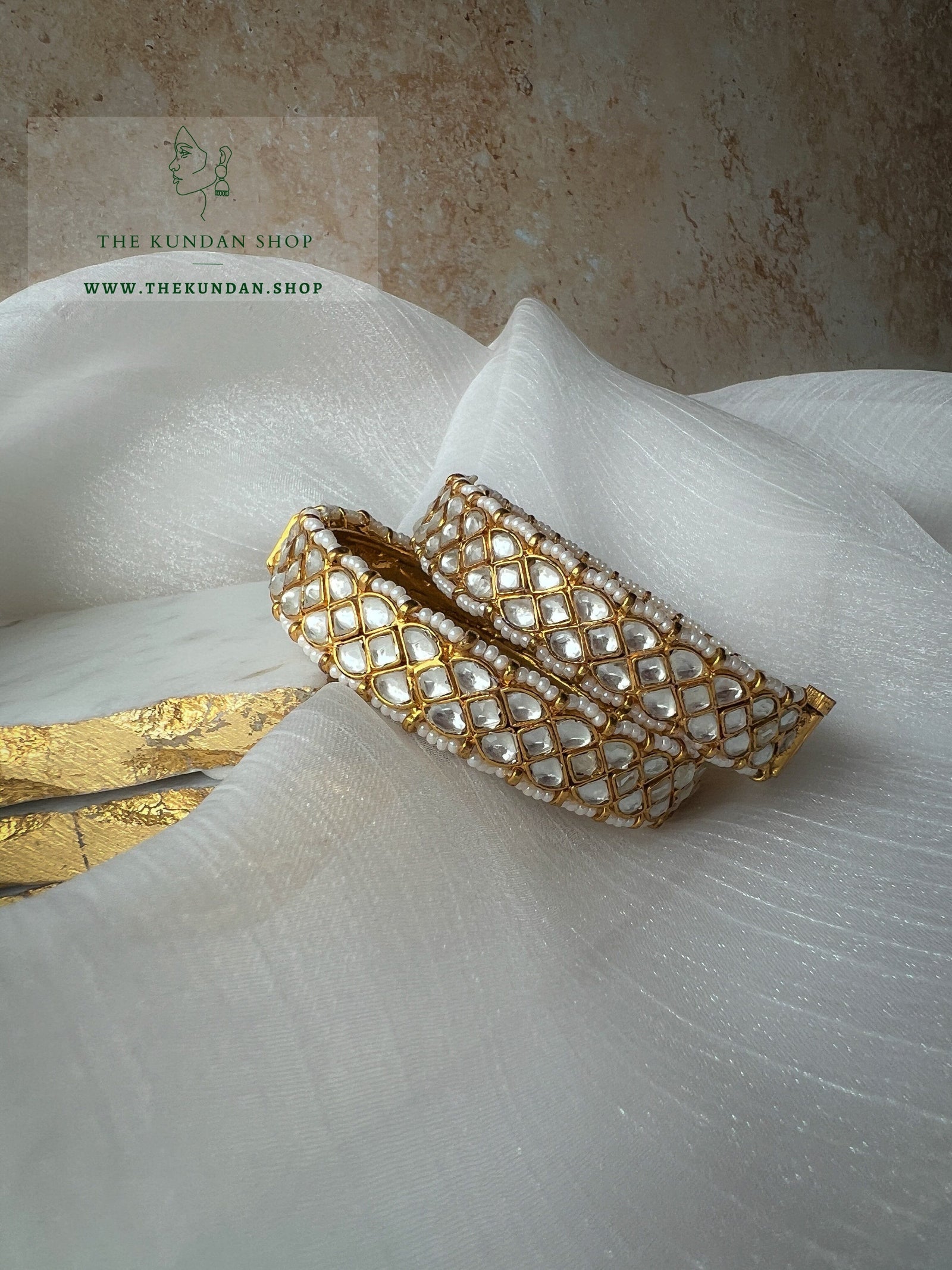 Traditional Kundan Kangan Bangles THE KUNDAN SHOP 
