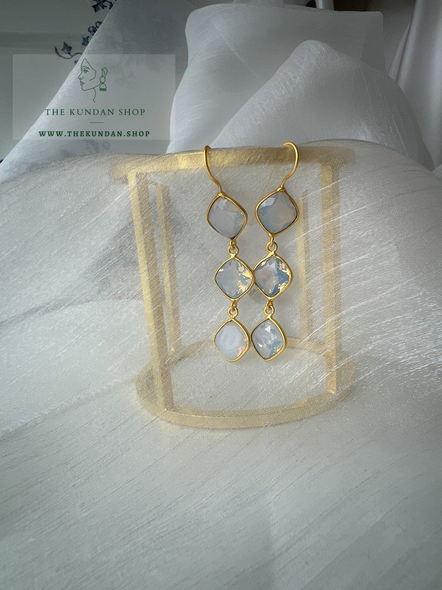 Incentive Drops Earrings THE KUNDAN SHOP 
