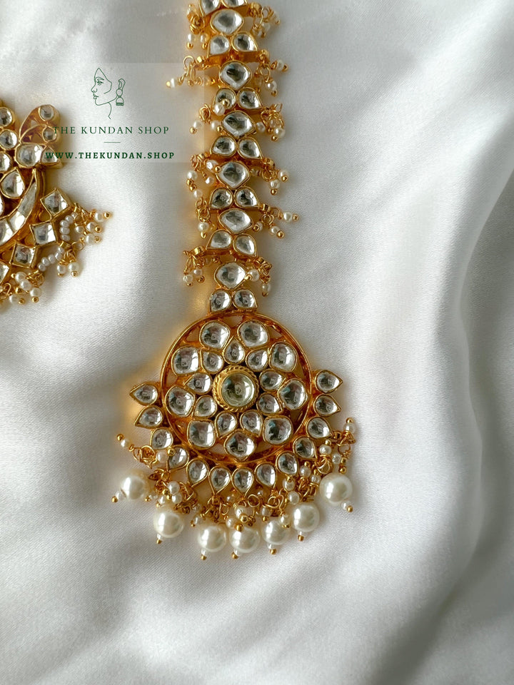 Pearl Kundan - Various Style Tikkas Maangtikka THE KUNDAN SHOP 4 