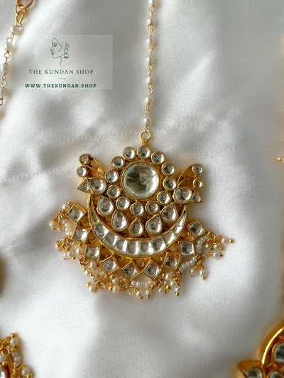 Pearl Kundan - Various Style Tikkas Maangtikka THE KUNDAN SHOP 3 