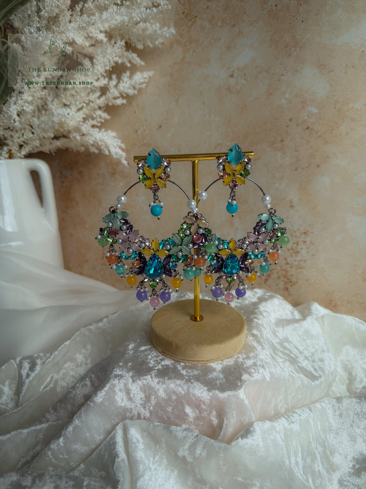 Pastel Dusk Earrings THE KUNDAN SHOP 