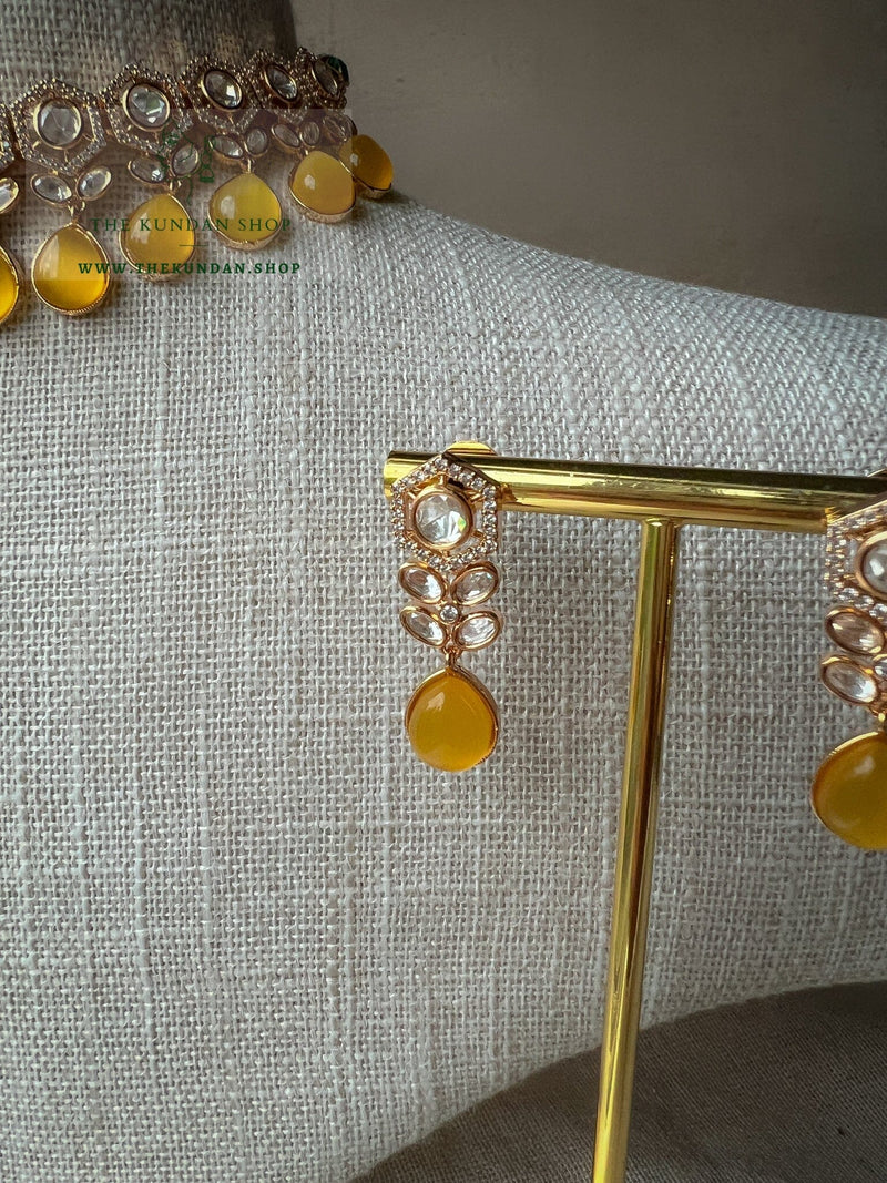 Definite in Yellow Necklace Sets THE KUNDAN SHOP 