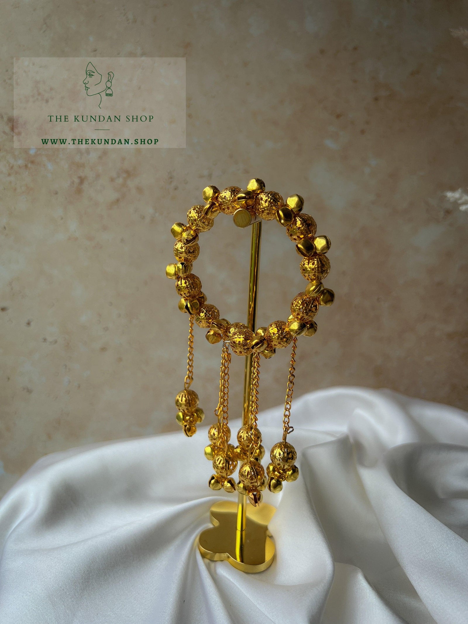 Ghungroo Gajra Wedding THE KUNDAN SHOP 