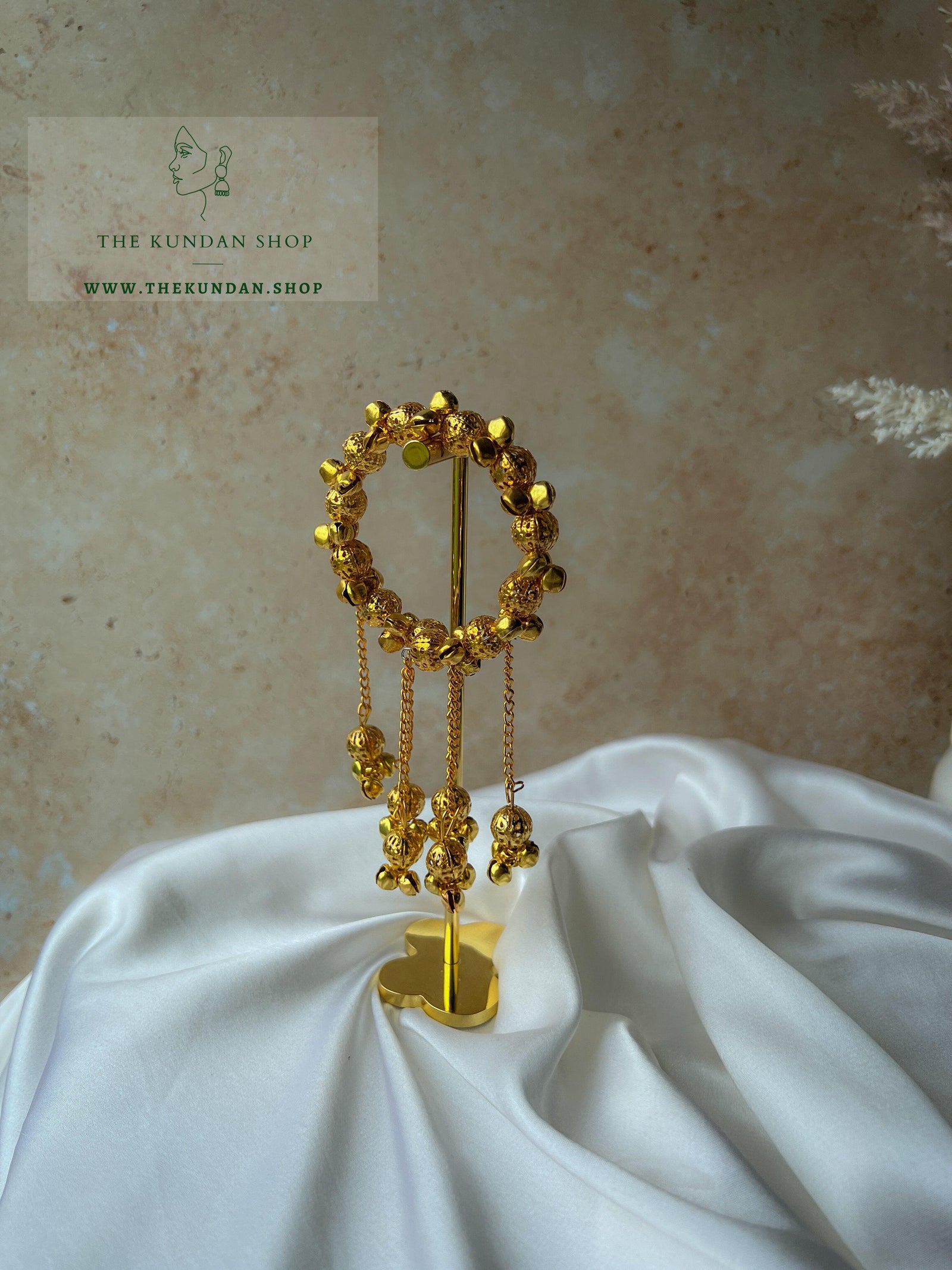 Ghungroo Gajra Wedding THE KUNDAN SHOP 