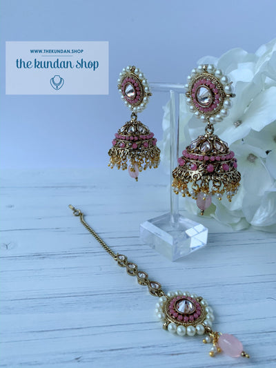 Introspective (various colours), Earrings + Tikka - THE KUNDAN SHOP