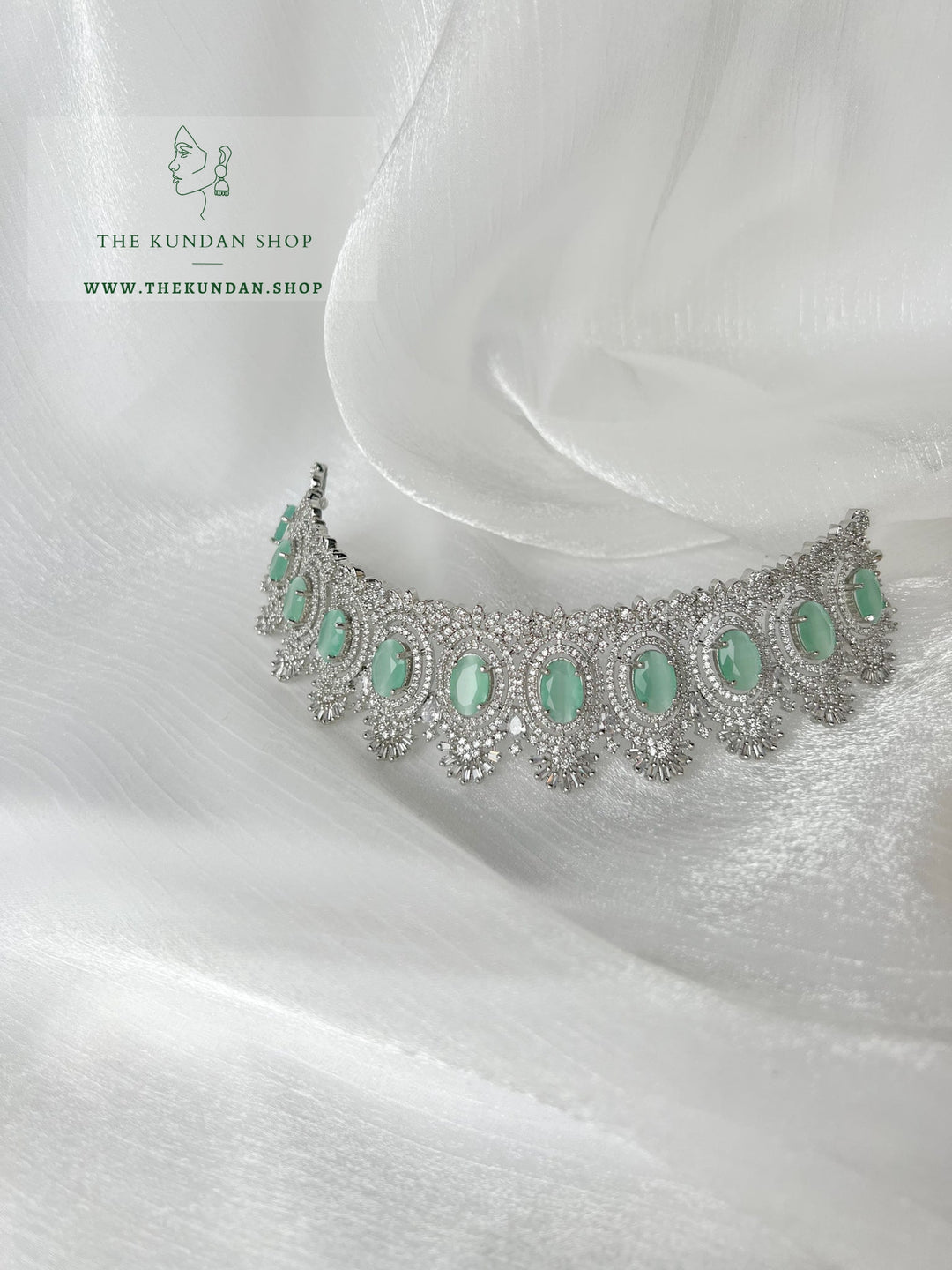 Courted in Silver & Mint