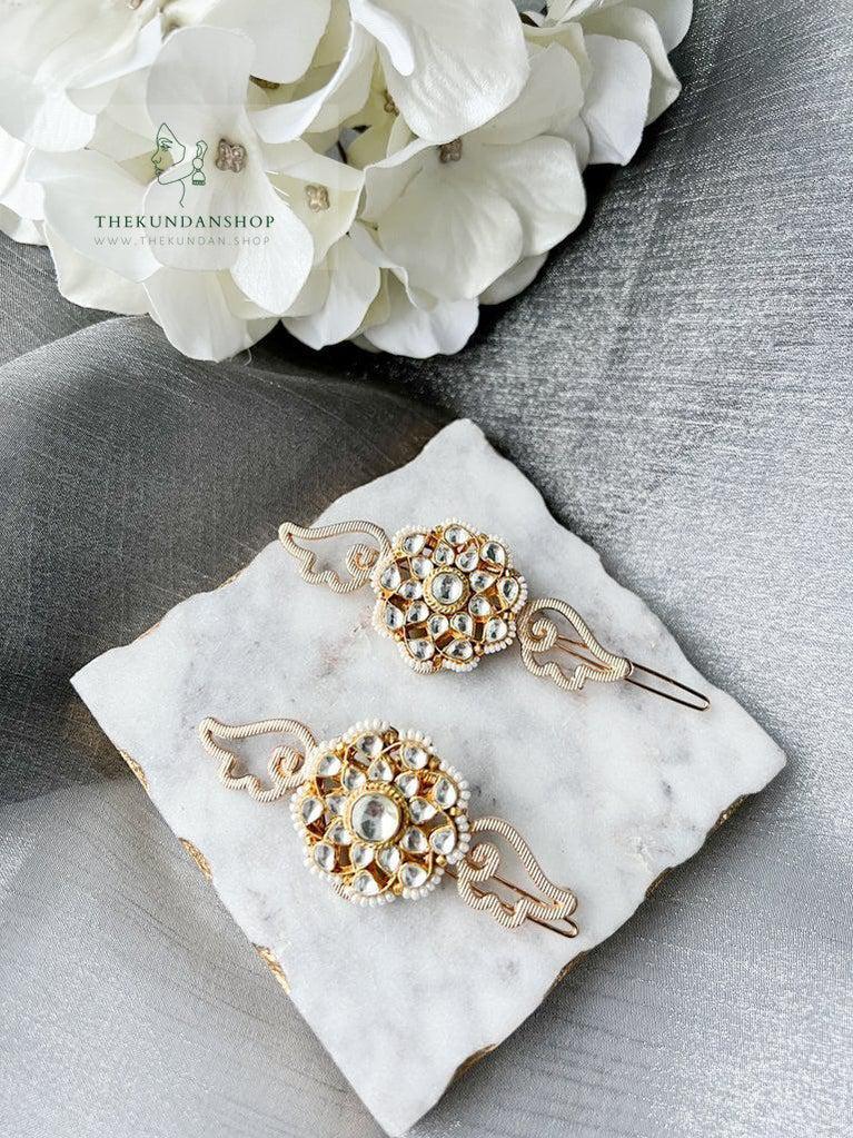 Angel Wings Hair Pin Hair Pins THE KUNDAN SHOP 