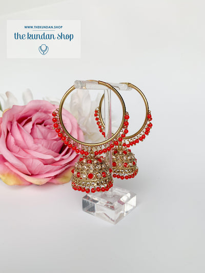 Twinkle Baalis in Antique Earrings THE KUNDAN SHOP 