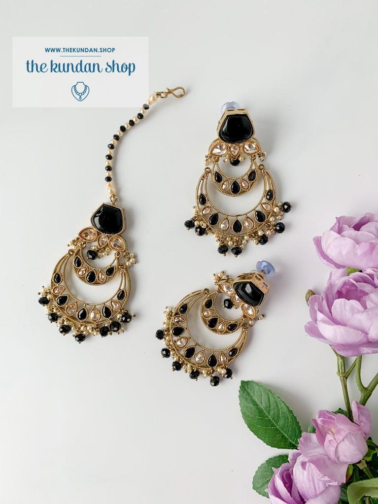 Dependant in Black Jewelry Sets THE KUNDAN SHOP 