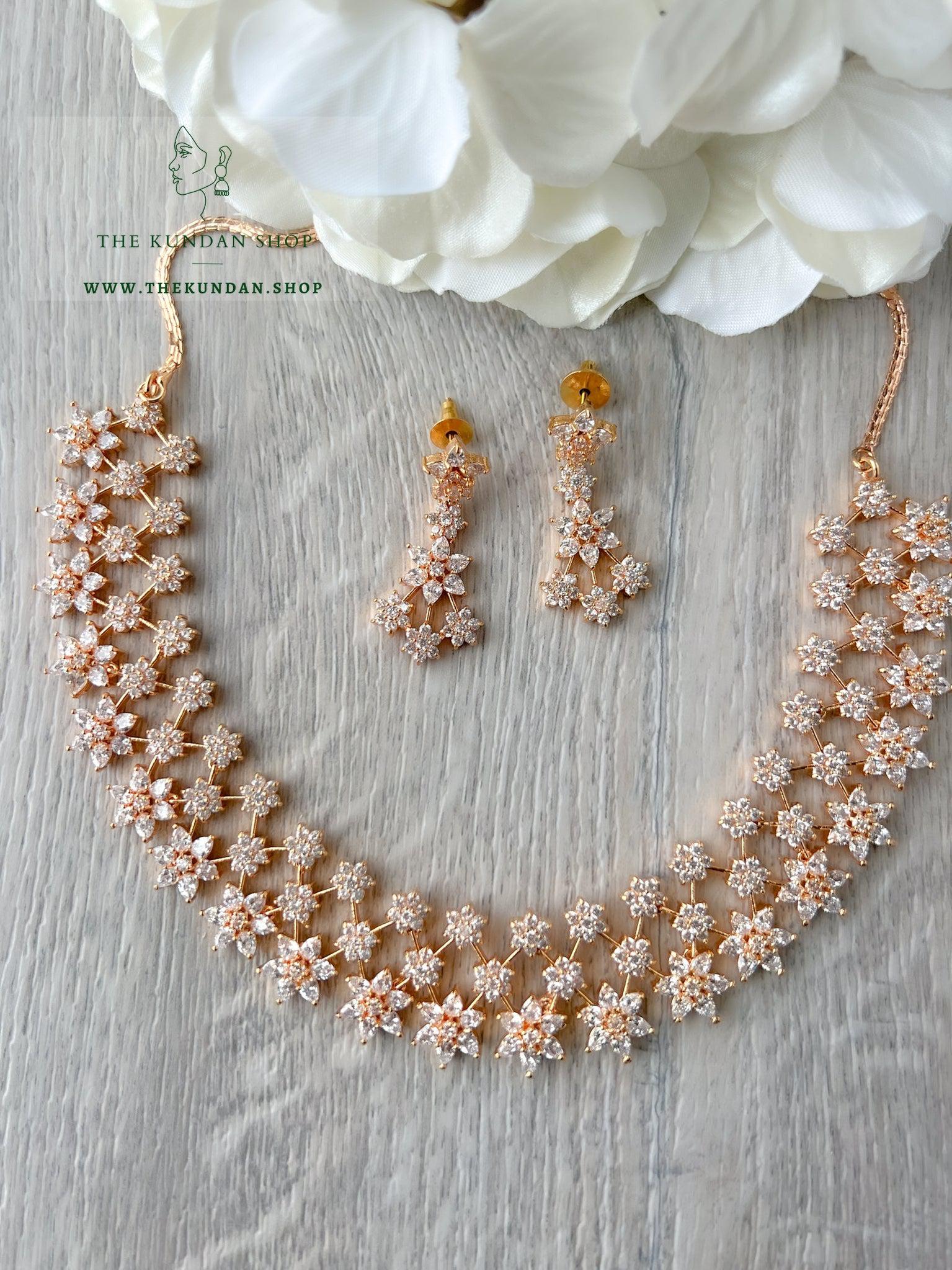 Undeniable 2.0 in Gold Necklace Sets THE KUNDAN SHOP 
