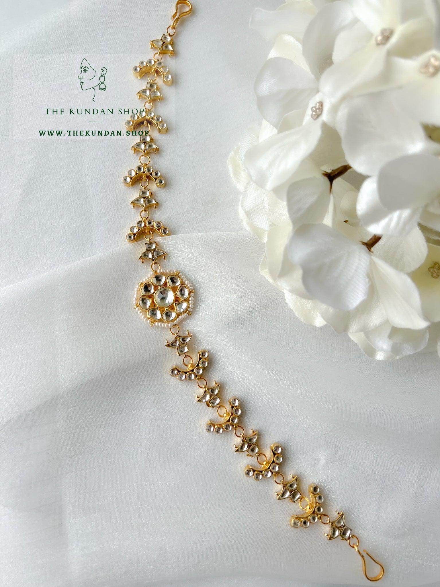 Center Pendant - Headband Mathapathi THE KUNDAN SHOP 