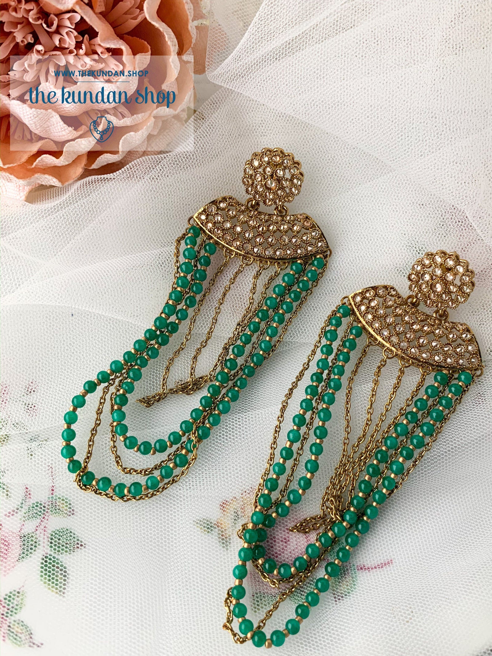 Admirable, Earrings - THE KUNDAN SHOP
