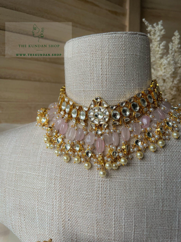 Perceptive in Pink Necklace Sets THE KUNDAN SHOP 