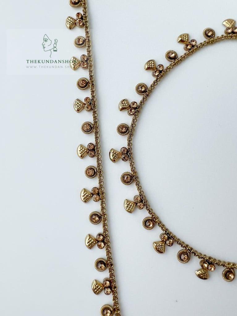 Faithful - Dainty Anklets Anklets THE KUNDAN SHOP 