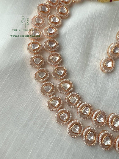 The Double Kundan Halo Necklace Sets THE KUNDAN SHOP 