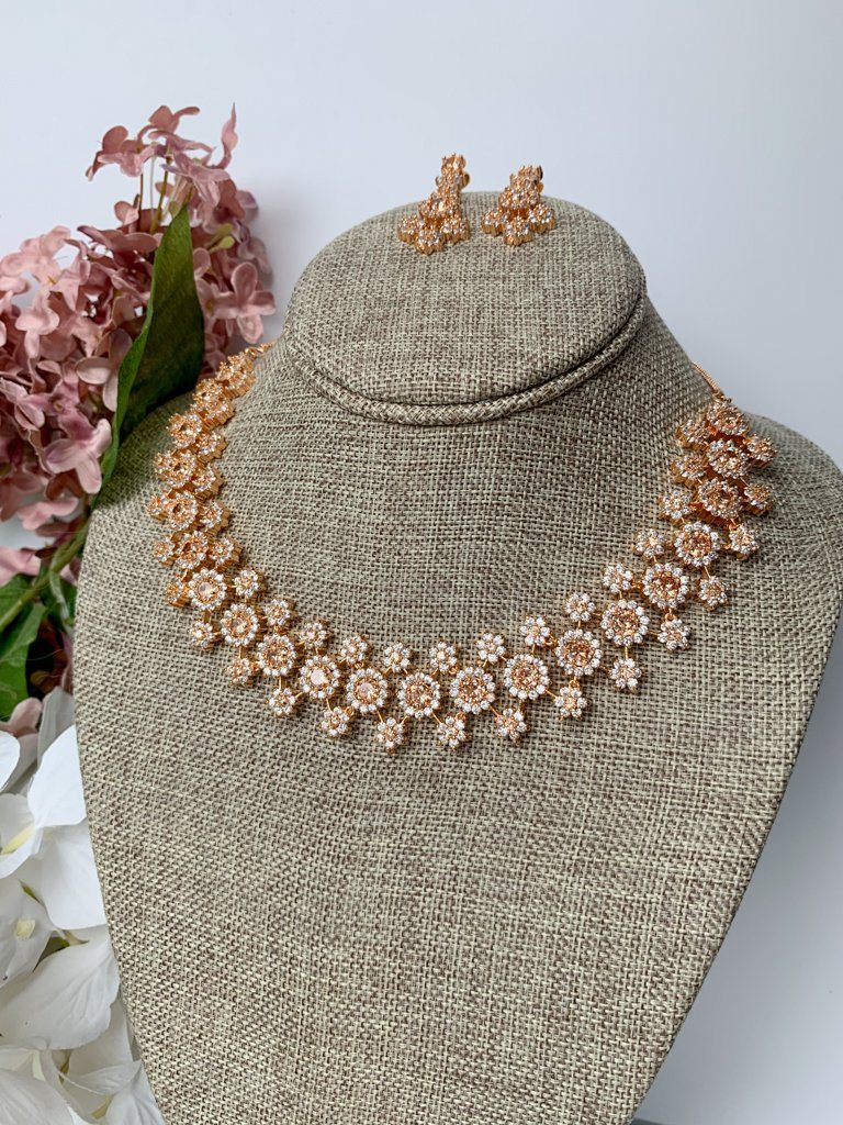 Cherished in Gold Necklace Sets THE KUNDAN SHOP 