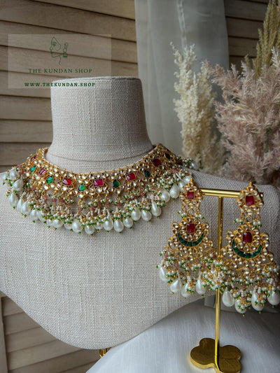 Resplendent in Kundan Necklace Sets THE KUNDAN SHOP 