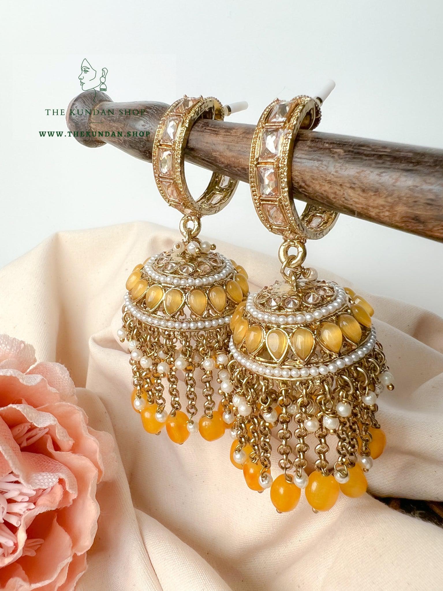 Sugar Waali Jhumkis Earrings THE KUNDAN SHOP 