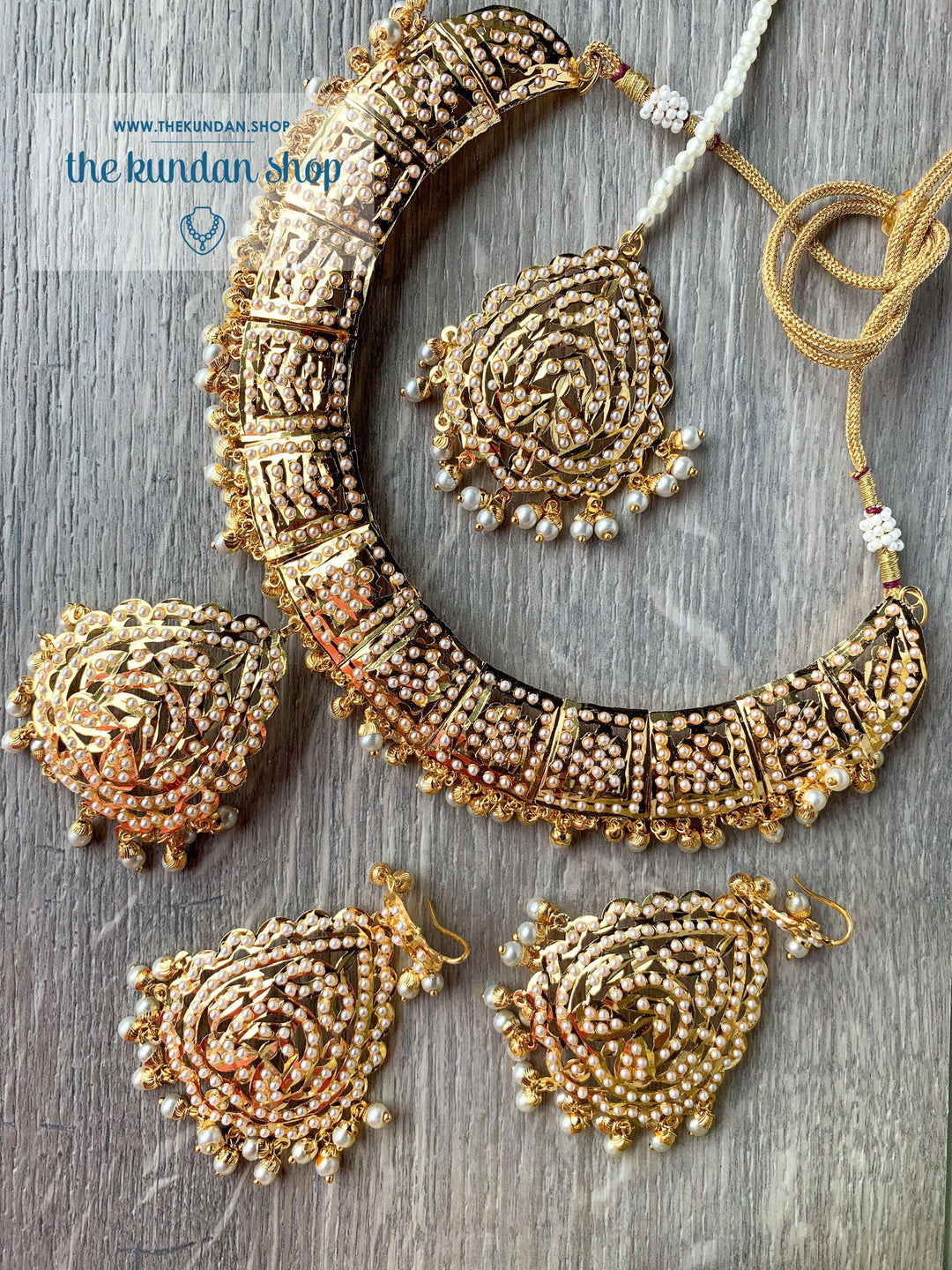 The Perfect Pearl Pendant 2.0 Necklace Sets THE KUNDAN SHOP 