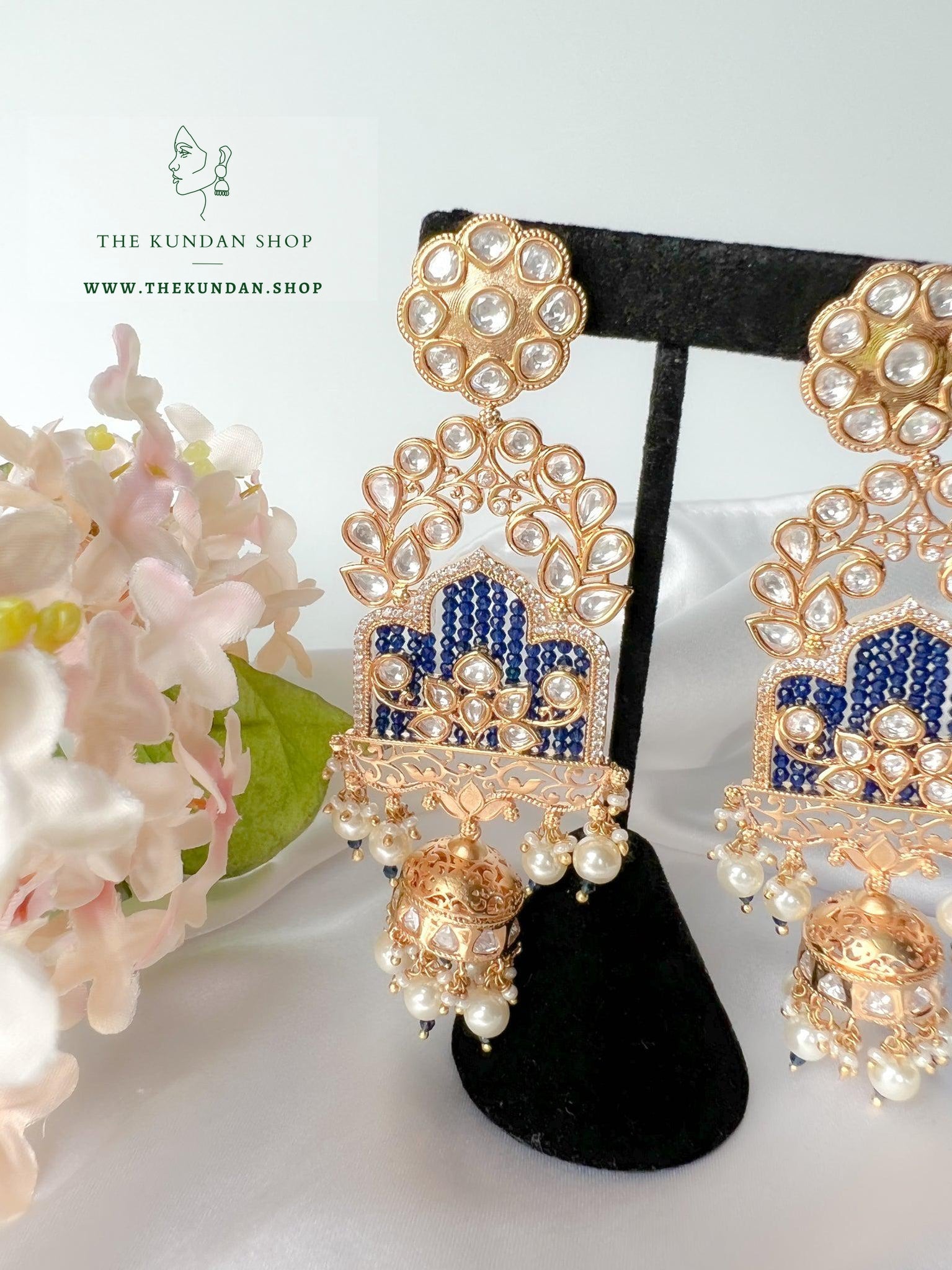 Shining in Kundan Earrings THE KUNDAN SHOP 