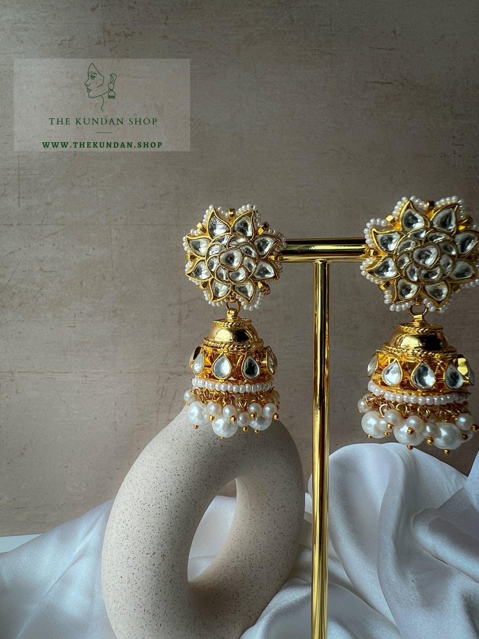Tradtions Earrings Earrings THE KUNDAN SHOP Pearl 