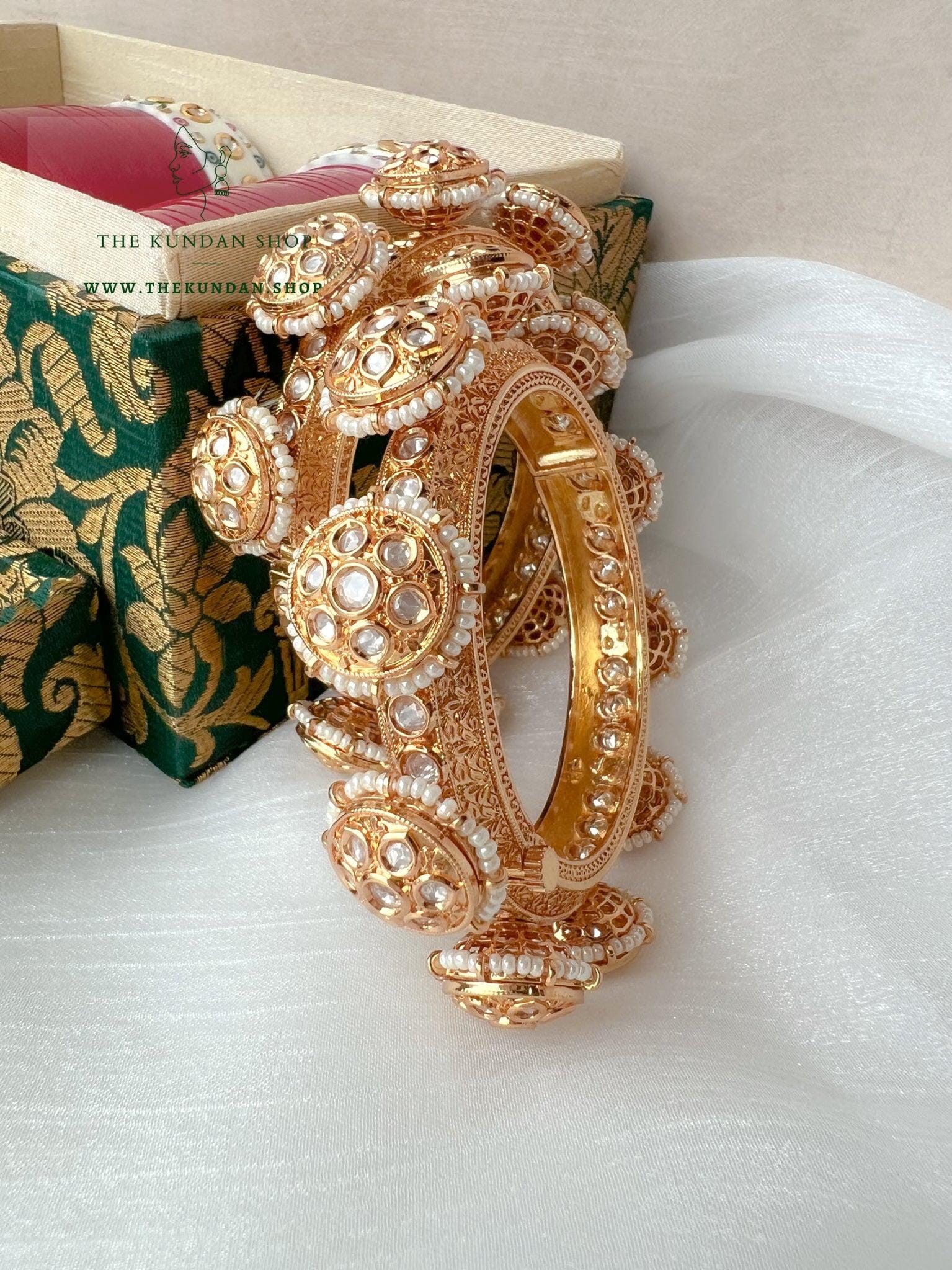 Showstopper Kundan Bangles THE KUNDAN SHOP 
