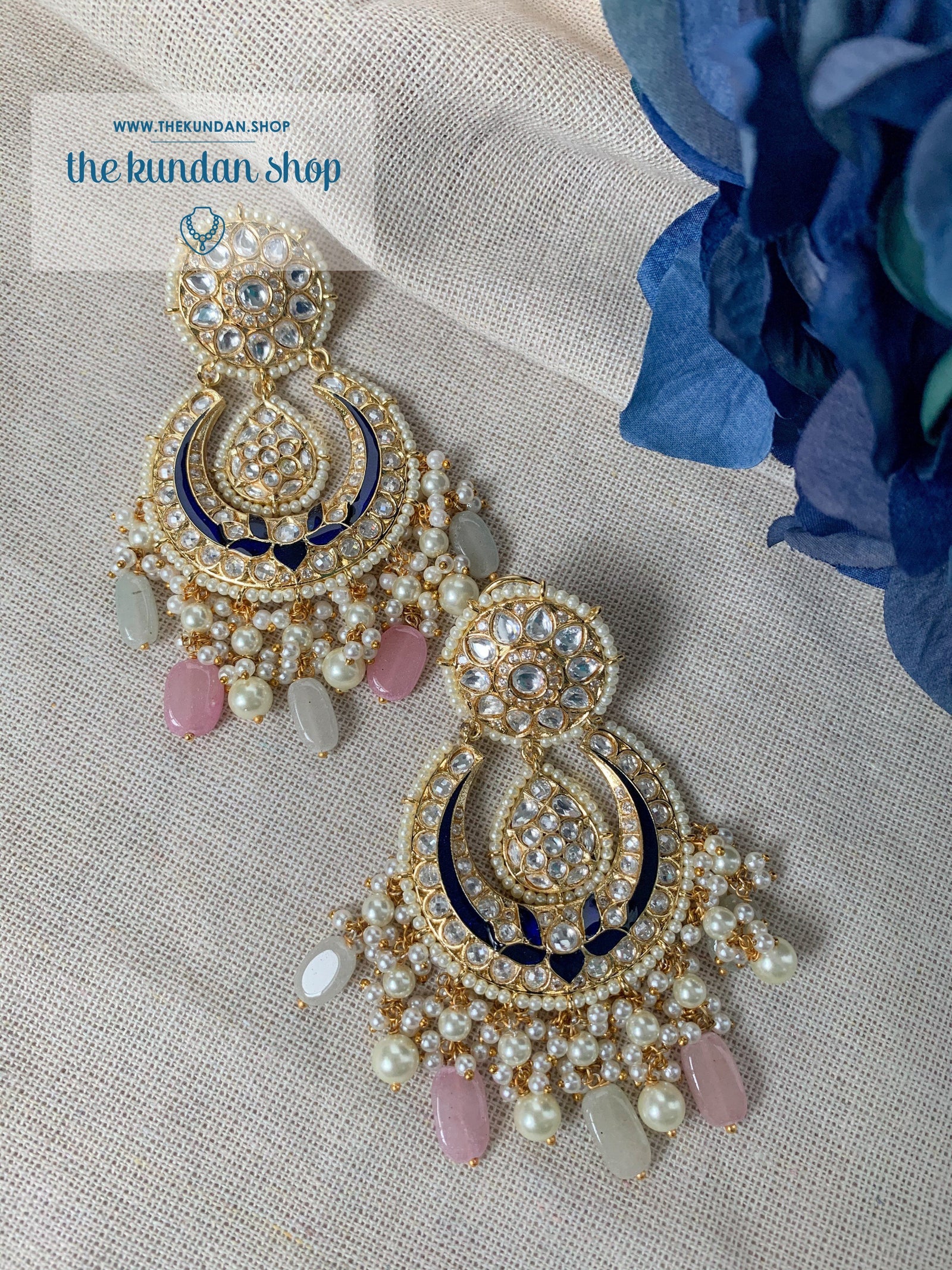 Esteemed in Kundan Earrings THE KUNDAN SHOP 