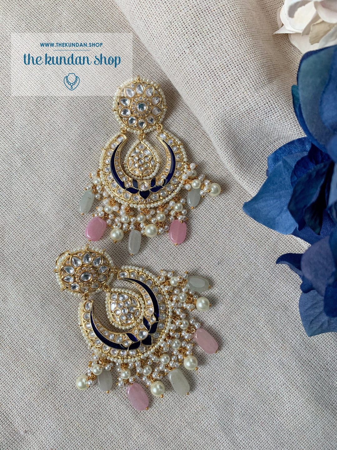 Esteemed in Kundan Earrings THE KUNDAN SHOP 