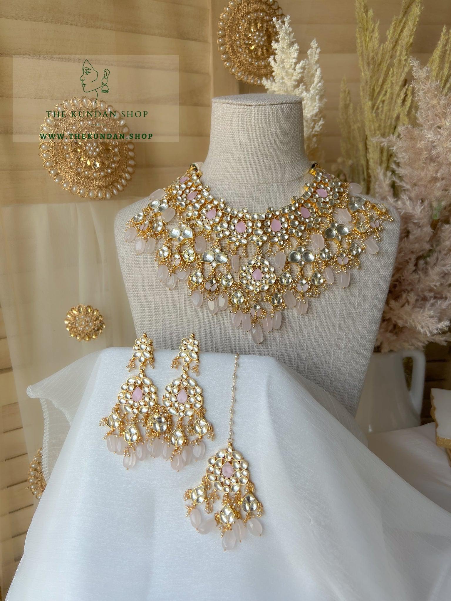 Unconditional Pink in Kundan Necklace Sets THE KUNDAN SHOP 